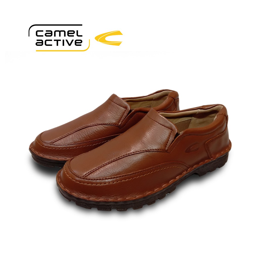 Sepatu Camel Active Men Dark Tan Gregant Leather Original