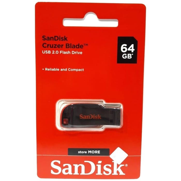 SANDISK FLASHDISK CRUZER BLADE 8GB 16GB 32GB 64GB - USB FLASH DISK BLADE 64GB 32GB 16GB 8GB