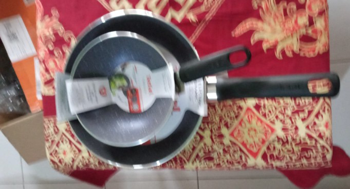 Natura Package 5 Wajan Panci Set Penggorengan Anti Lengket