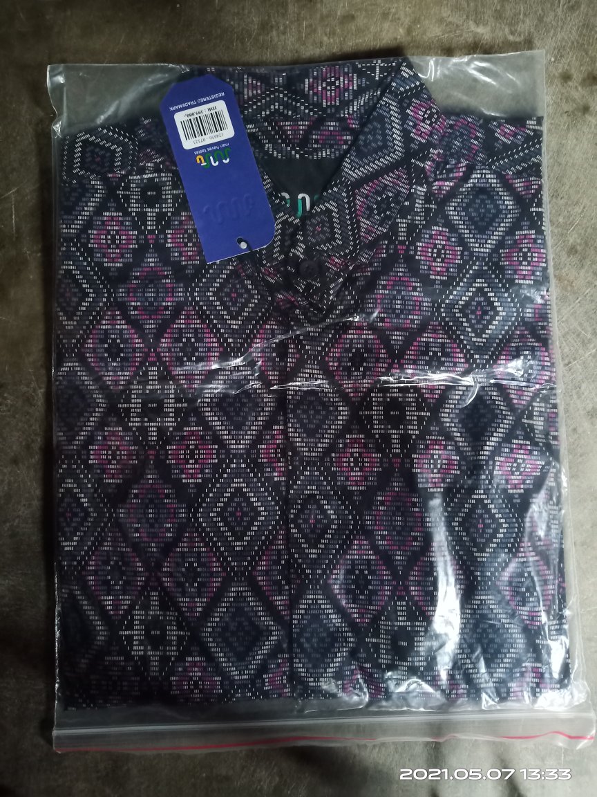 Bswart Batik Hrb026 Kenongo Hem Pendek Padi Pekalongan M L Xl Batik Pria Murah Modern Grosir Batik