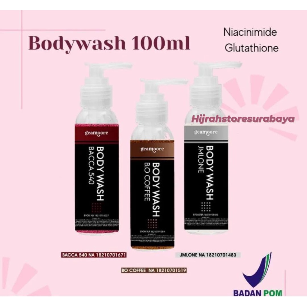 BODY WASH BY GEAMOORE | 100ML