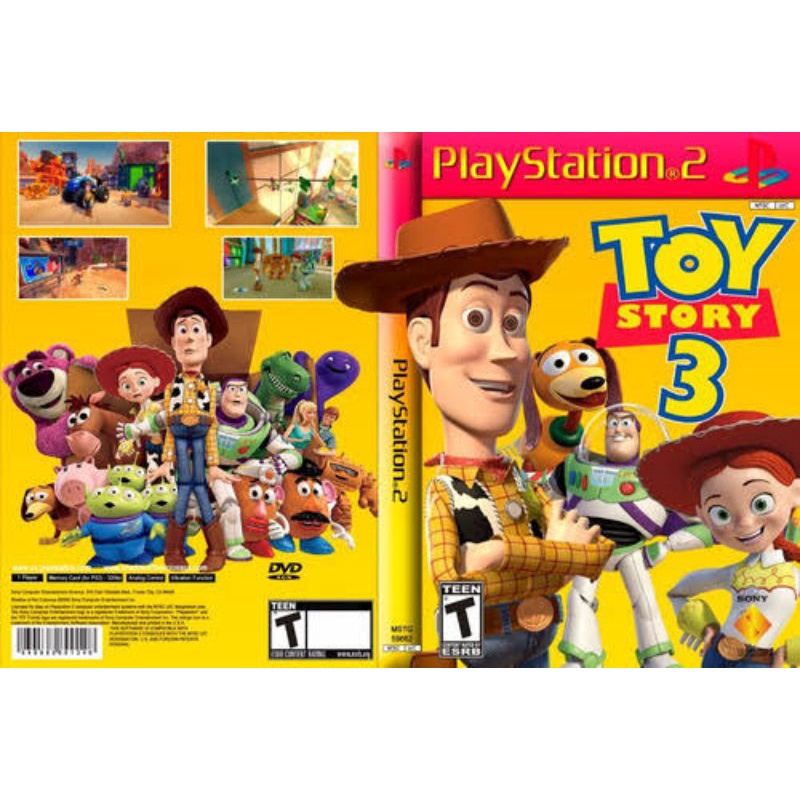 Kaset Ps2 TOY STORY 3