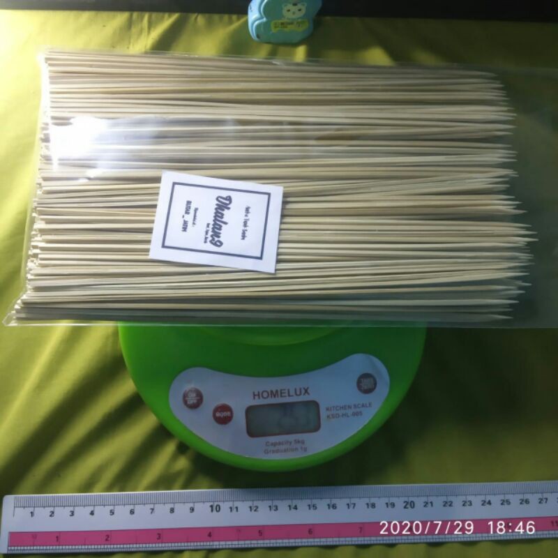 Tusuk sate ayam dan kambing kotak isi 500 pcs