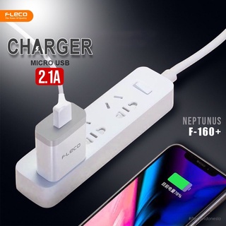 Charger FLECO F-160 ADAPTOR CAS KABEL MICRO Fast Charging QC 3.0A