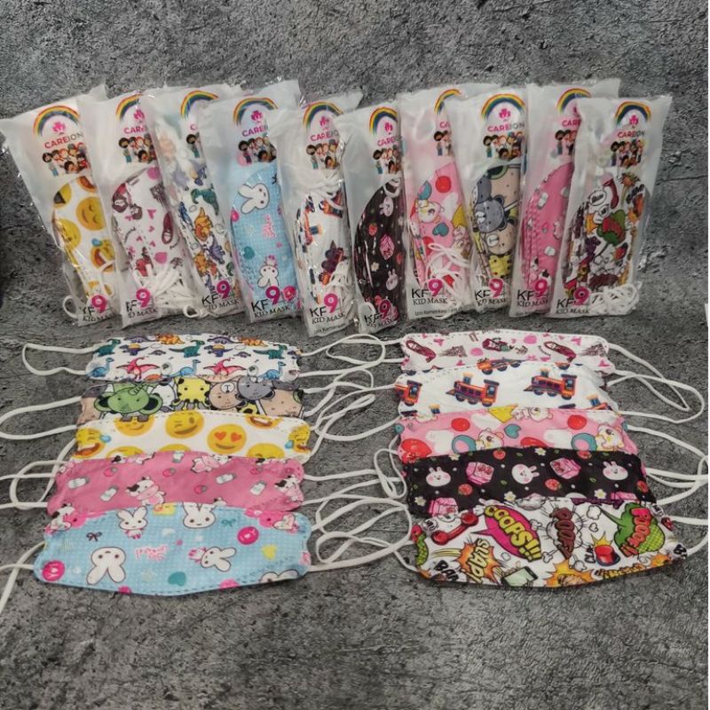 MASKER ANAK KF94 CAREION / BTS