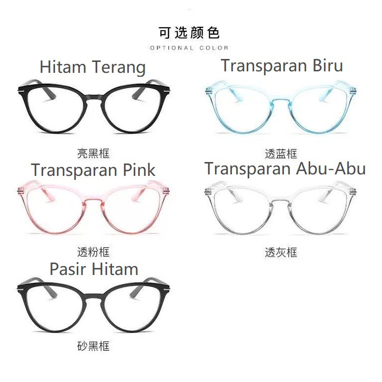 ⭐Gogoland⭐ Kacamata Hitam Wanita Model Vintage Kaca Mata Ulzzang Retro Gaya Sunglasses R230-1