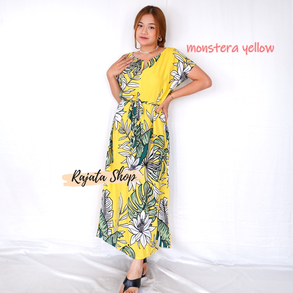 DASTER BALI BUSUI SEMATA KAKI-DTL MONSTERA YELLOW
