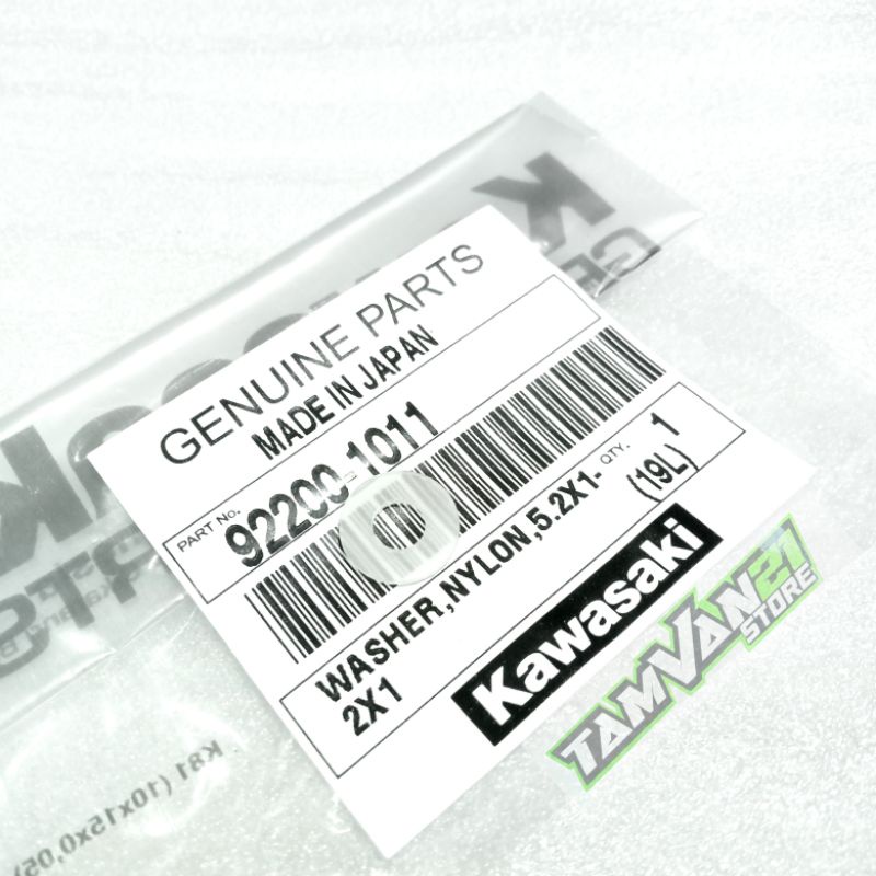 RING WASHER NYLON FAIRING NINJA RR NEW NINJA 250 KGP 92200-1011