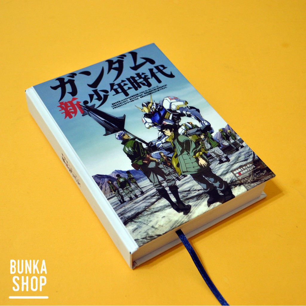 

Pocket Book Hardcover Anime Gundam Iron Blood Orphans Ukuran A6 Jurnal Agenda Planner Gift Couple
