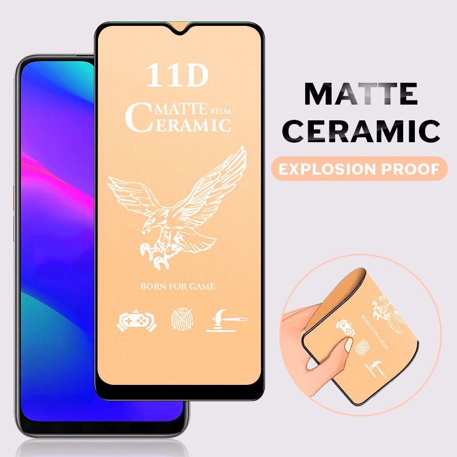 Infinix Hot 11 11s Tempered Glass Full Layar/Bening/Anti Blue Light/Full Matte Anti Glare/Ceramic Clear/Ceramic Full Matte/TG Anti SPY Biasa/Full