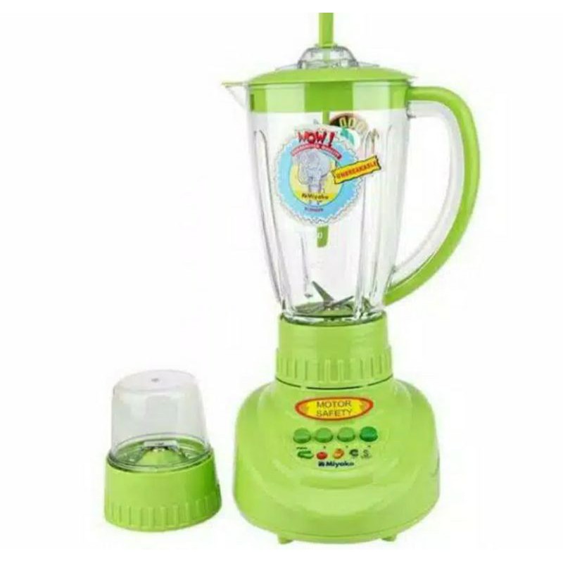 medan store, blender miyako plastik 2 in 1 (bl 151pf)