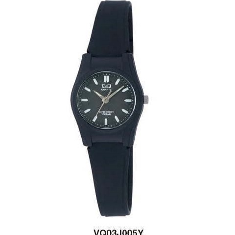 Jam Tangan QQ Original VQ03 Series Q&amp;Q Analog Watches Anti Air Warna Hitam qnq ori