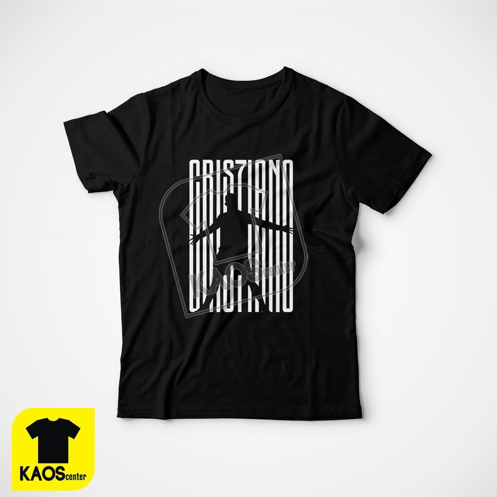 KAOS BAJU COMBED 30S DISTRO CHRISTIAN RONALDO C7 JUVE JUVENTUS