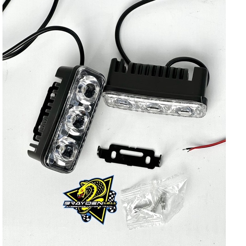 LAMPU TEMBAK LIGHTBAR 2TONE - LAMPU TEMBAK TRAIL- LAMPU TEMBAK PANJANG - LAMPU TRMBAK MOTOR VIXION CRF KLX UNIVERSAL