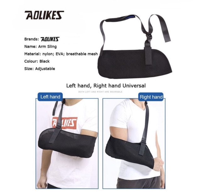 3105 AOLIKES ARM SLING PENYANGGA PATAH TANGAN SUPPORT RECOVERY WRIST