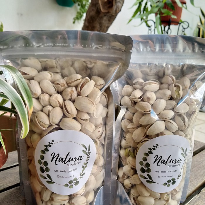 

PISTACHIO PANGGANG-CANGKANG ASIN Roasted Salted Pistachio- 300gr.