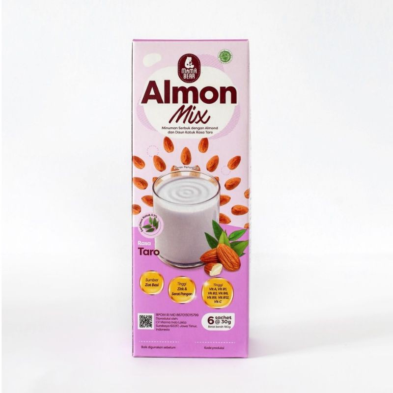 Mamabear Almond Mix Asi Booster Almond