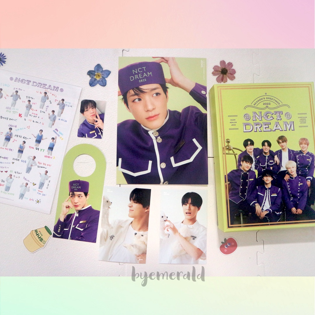 READY Sharing Season Greeting 2022 NCT Dream PC Photocard SG21 Mark Renjun Jeno Haechan Jaemin Chenl