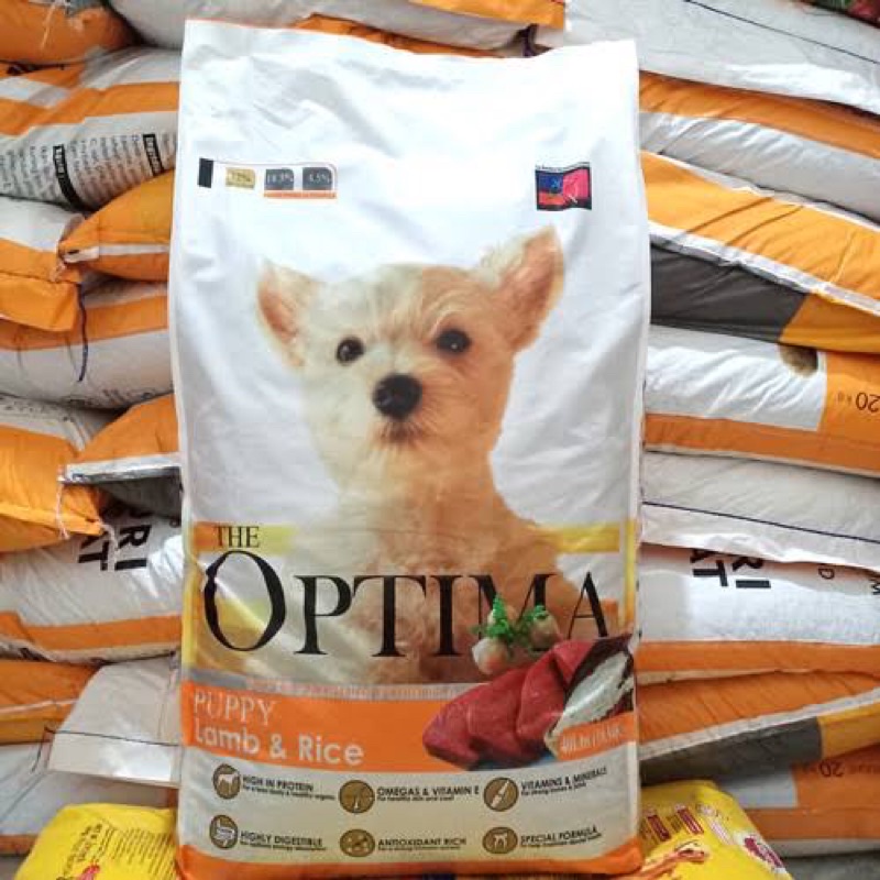 optima puppy 18 kg lamb