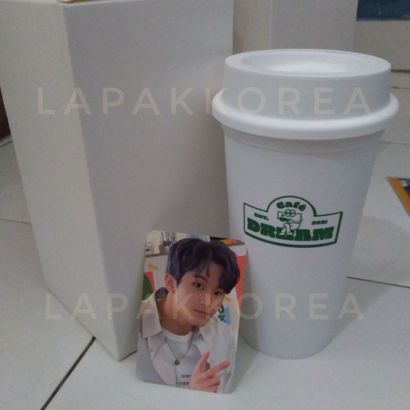 [READY STOCK] REUSABLE TUMBLER NCT DREAM - CAFE 7 DREAM (MARK, JENO, JAEMIN)