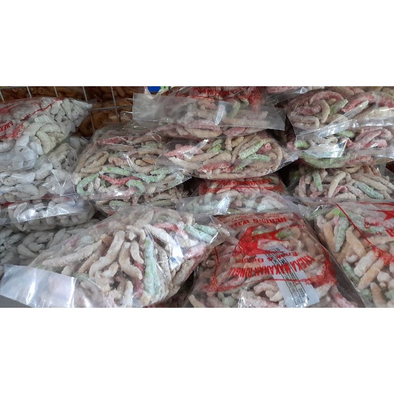 

makanan ringan "bidaran warna" 250 gram