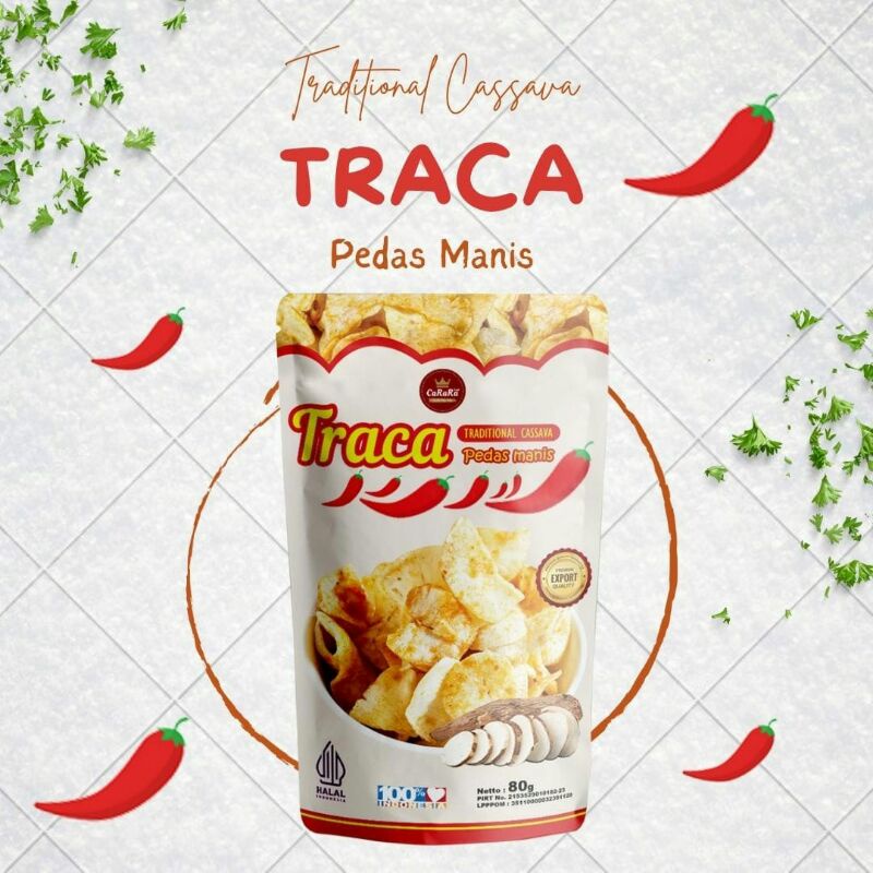 

Traca Keripik Singkong Pedas Manis Carara