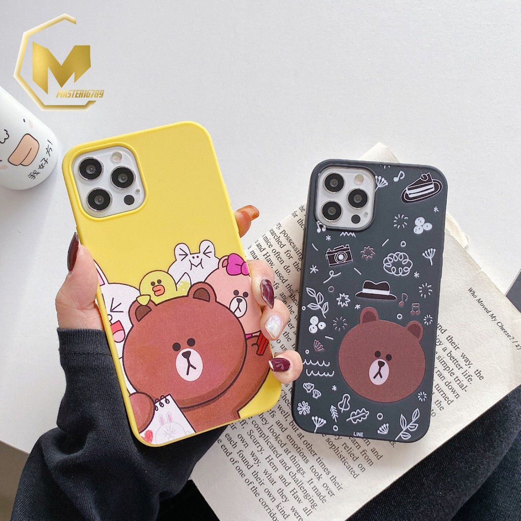 SS015 SOFTCASE BEAR oppo A9 A5 2020 A31 a8 A52 A92 A53 A33 2020 Reno 4 Reno 4f f17 pro A15 MA2101