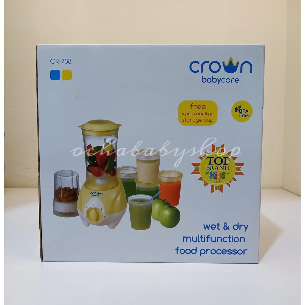 Crown Wet & Dry Multifunction Food Processor