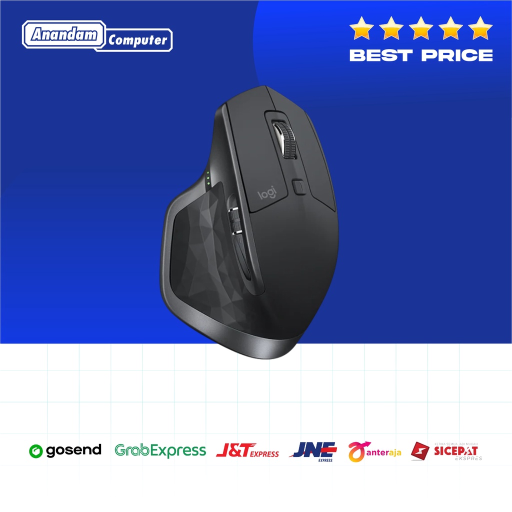Logitech MX Master 2S Mouse Wireless Bluetooth for Power User