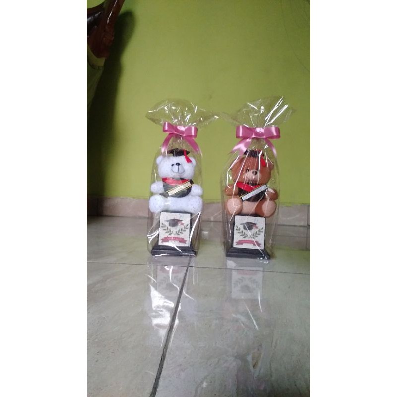 piala boneka wisuda