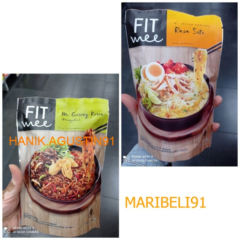 

Fitmee Mie Shirataki Shiratake Sirataki Konnyaku Instan Halal maribeli91