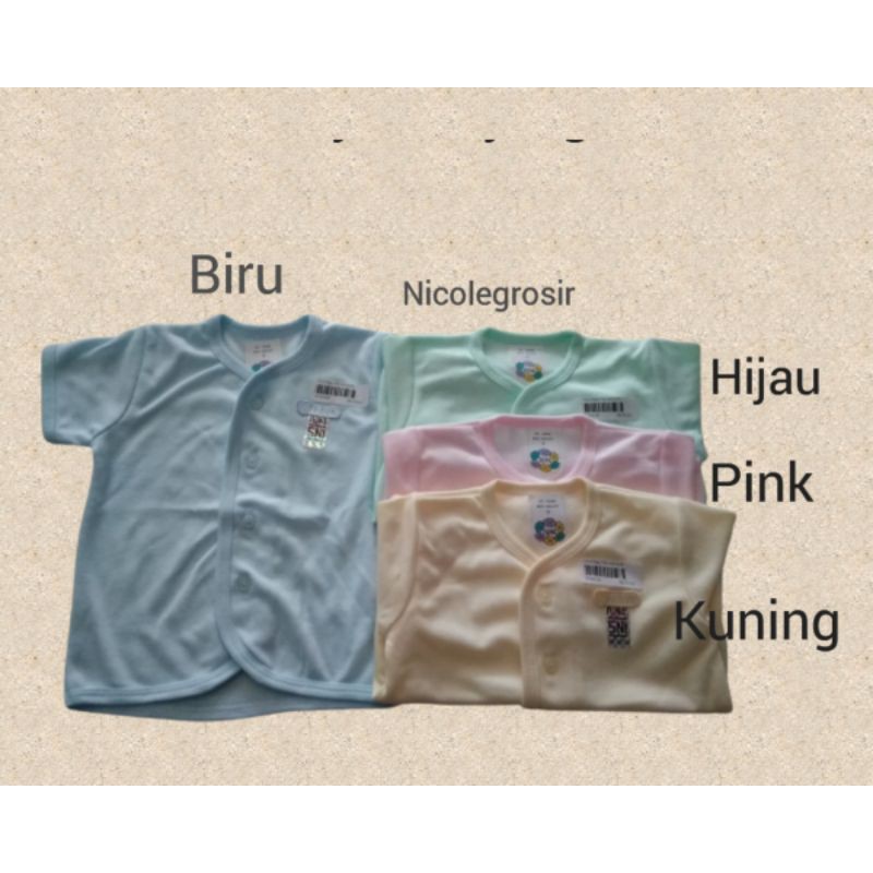 Nova Baju Pendek Warna / Baju Anak / Baju Bayi