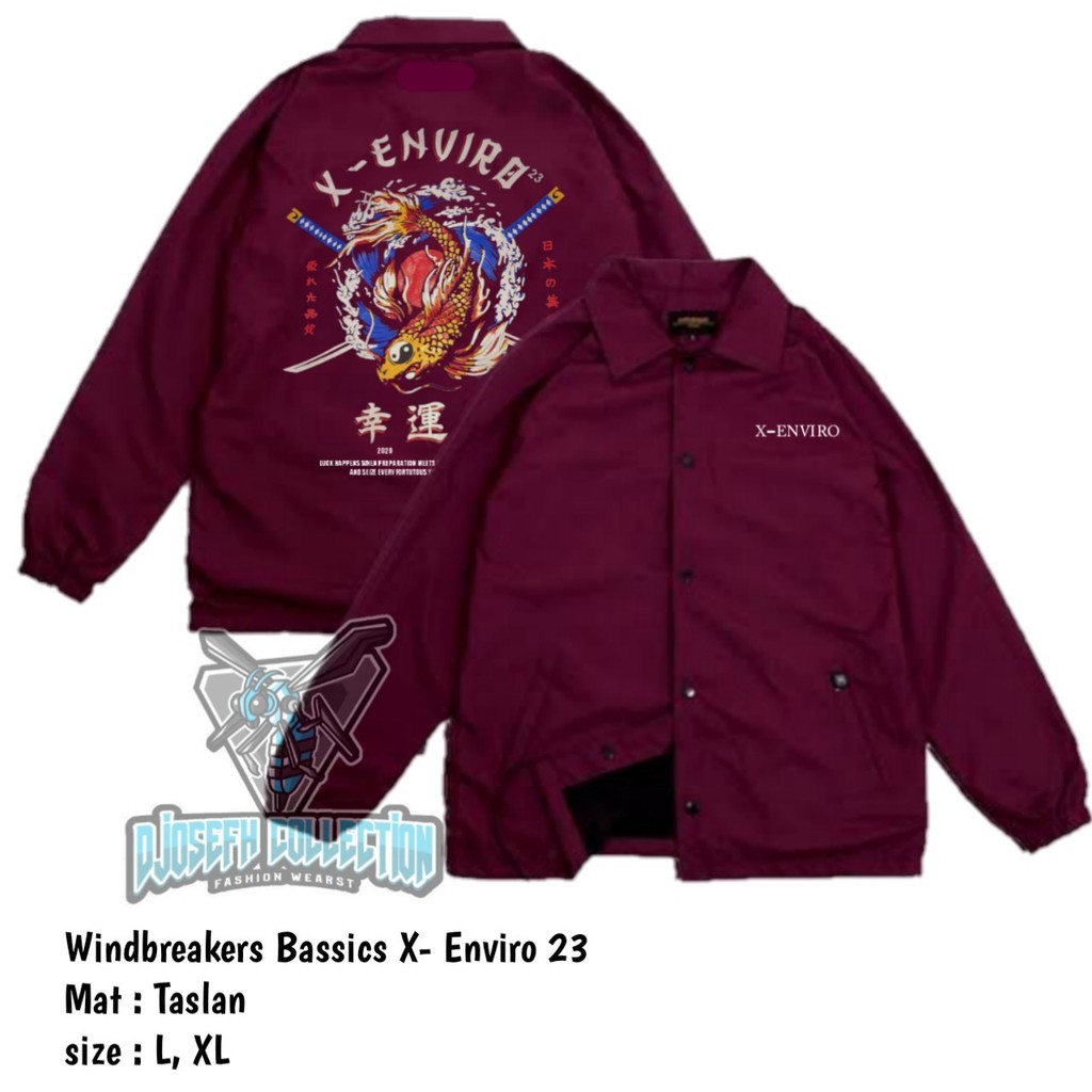 Coach Jacket Enviro Dragon Fish