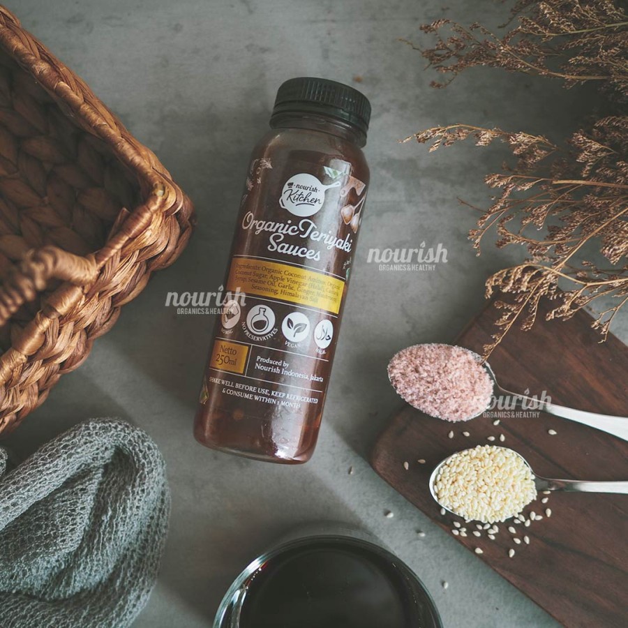 

Organic Teriyaki Sauces Halal 250 ml
