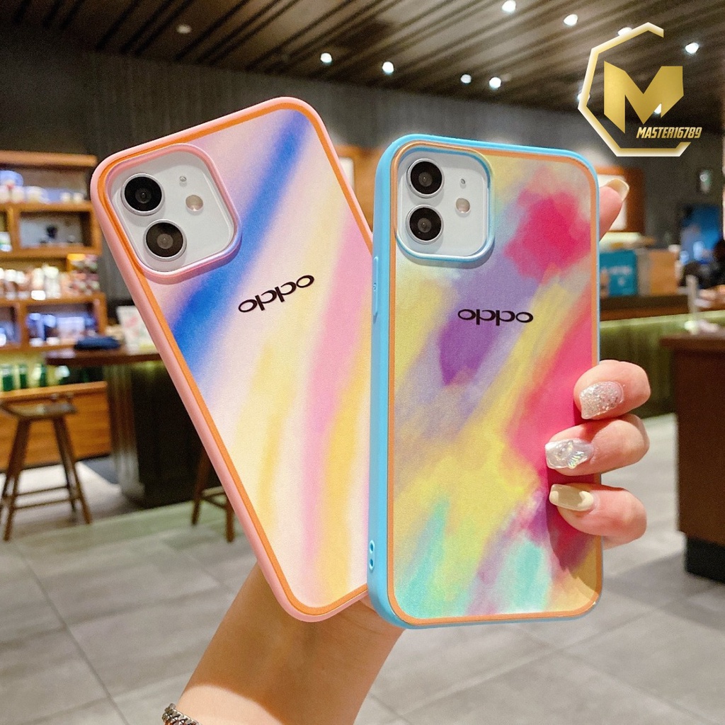 SS044 SOFTCASE RAINBOW OPPO A1K C2 A3S A5S F9 A7 A12 F1S RENO 4 4F 5F A59 A11K MA2097