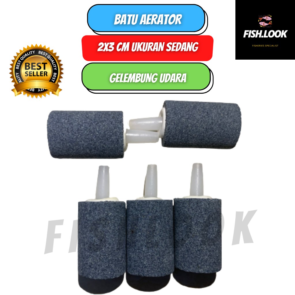 Batu Aerator 2 X 3 CM - Batu Aerator Besar Aerasi - Batu Gelembung Udara