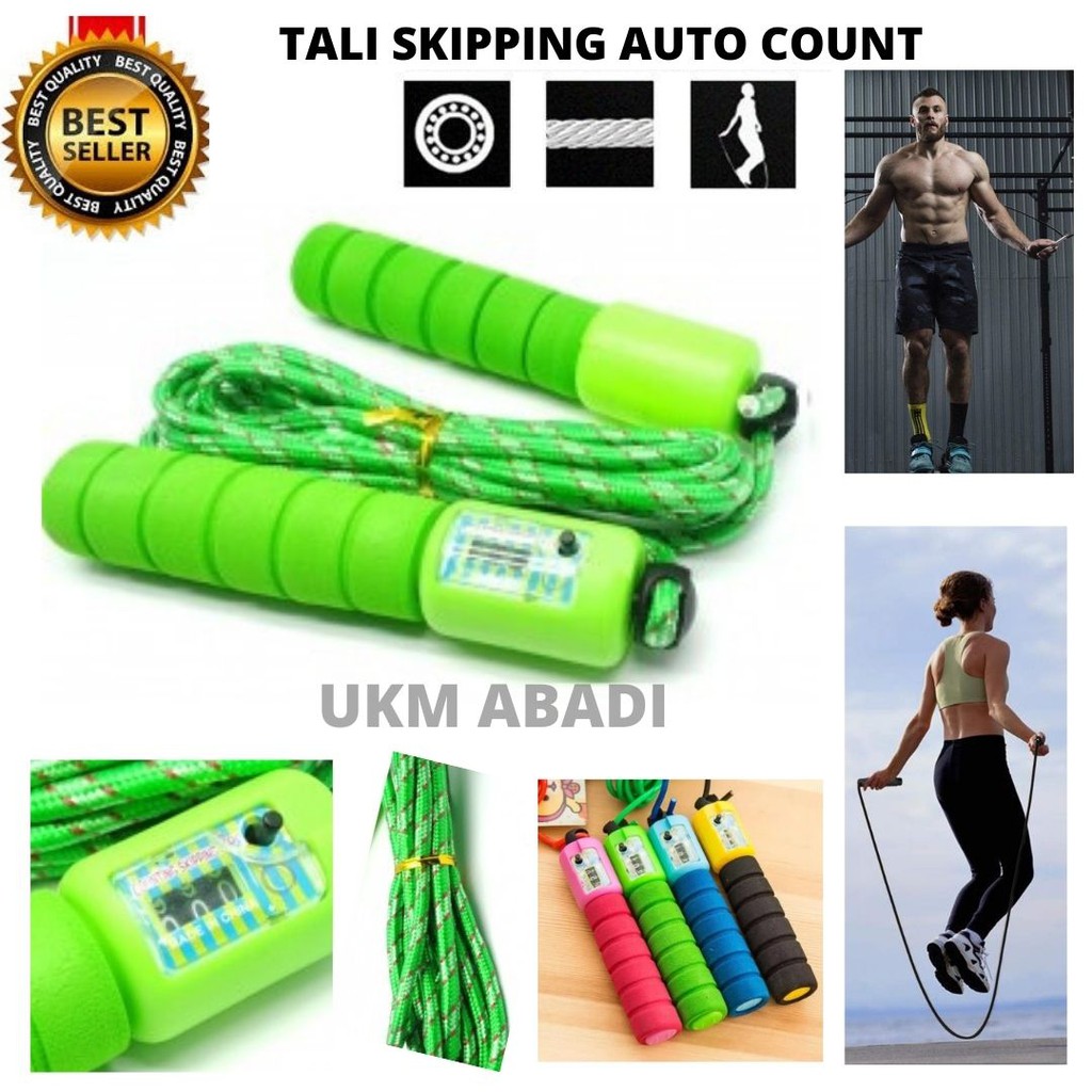 Alat Loncat Tali Skipping Jump Rope Penghitung Otomatis Autocount 111140