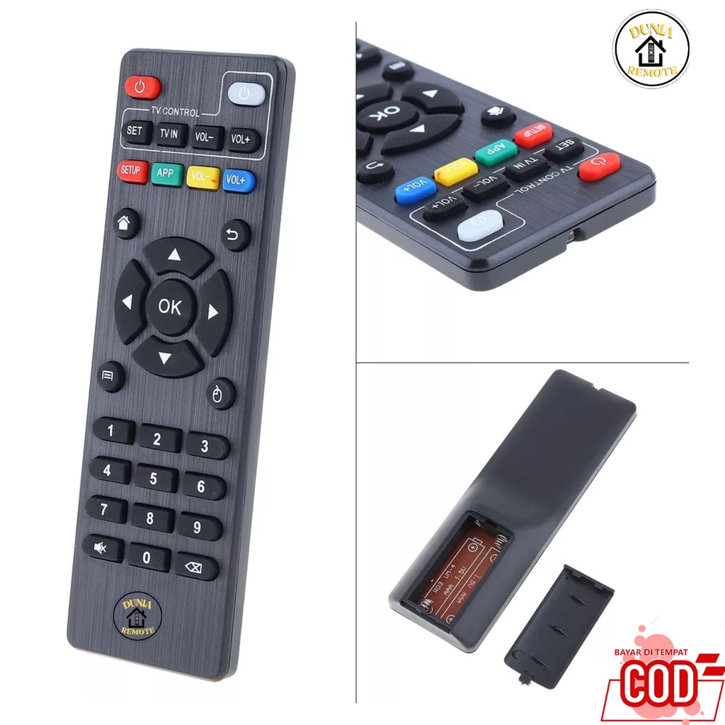 Remot Remote TV MULTI ANDROID STB-11 TV BOX ALL TYPE MXQ MX10 H96 V88 T95 TX X96 / ECER DAN GROSIR