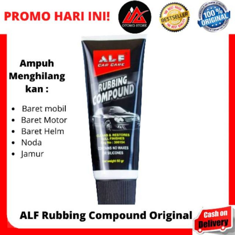 ALF Rubbing Compound Original Penghilang Baret Motor & Mobil