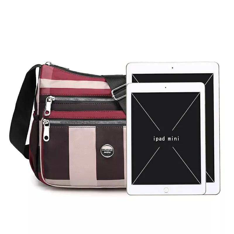 TAS WANITA IMPORT JINJING DAN SELEMPANG MIRIP CHIBAO MEREK JINGPIN MINI / SLING BAG PEREMPUAN BAHAN PARASUT SATIN N-49