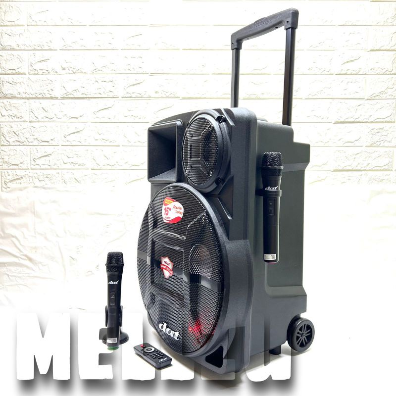 Speaker Portable Wireless Dat DT 153 Original Bluetooth 15 inch