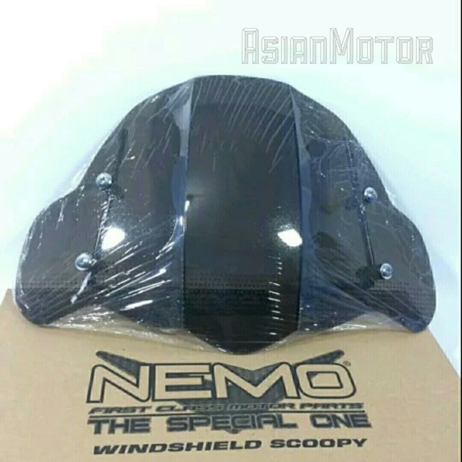 Winshield Windshield Winsil Scoopy NEMO Win Shield Wind Shield Visor Model Scoopy NEMO Universal