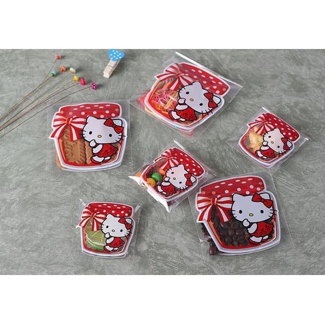 

PLASTIK BUNGKUS KEMASAN COOKIES HELO KITTY CUTE MURAH