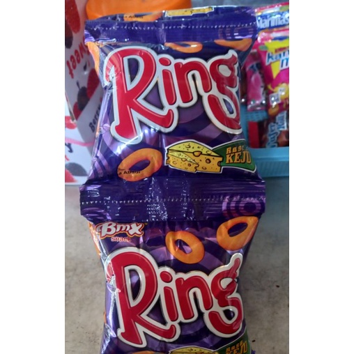 SNACK BMX RING RASA KEJU 1 RENCENG ISI 10 PCS