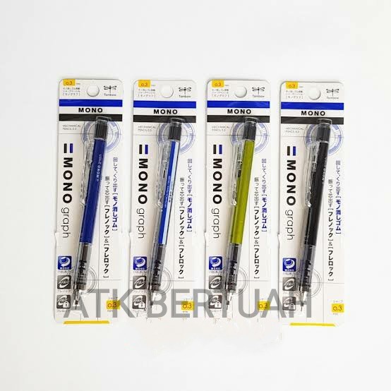 

Hari Ini Tombow Monograp Mono Graph Shaker Mechanical Pencil Pensil Pilot 0.3 Sale!!!