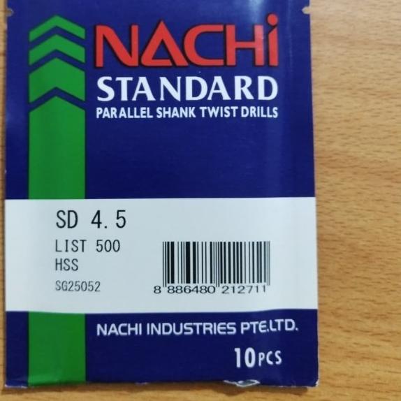 ♛ Mata Bor Besi Nachi 4,5mm/ Nachi 4.5mm ☝