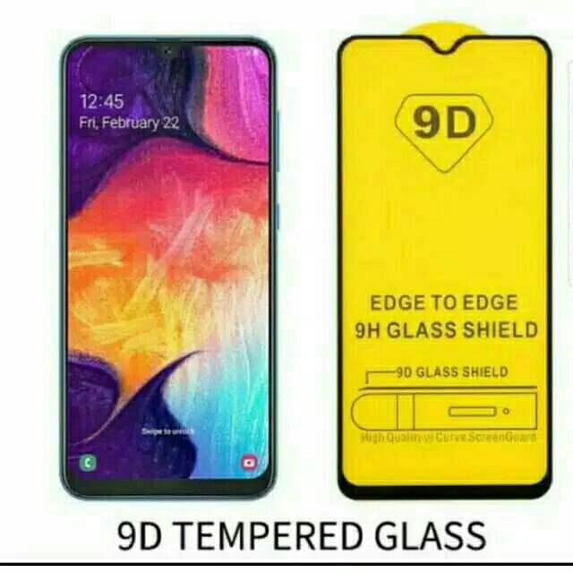 TEMPERED GLASS 9D FULL GLUE SAMSUNG  A50S  2019