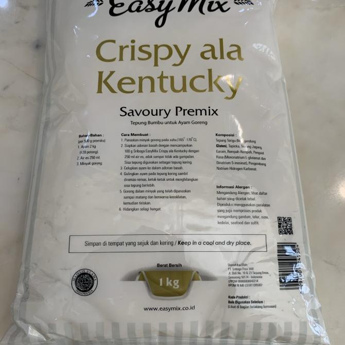 

Tepung Easymix Crispy Kentucky