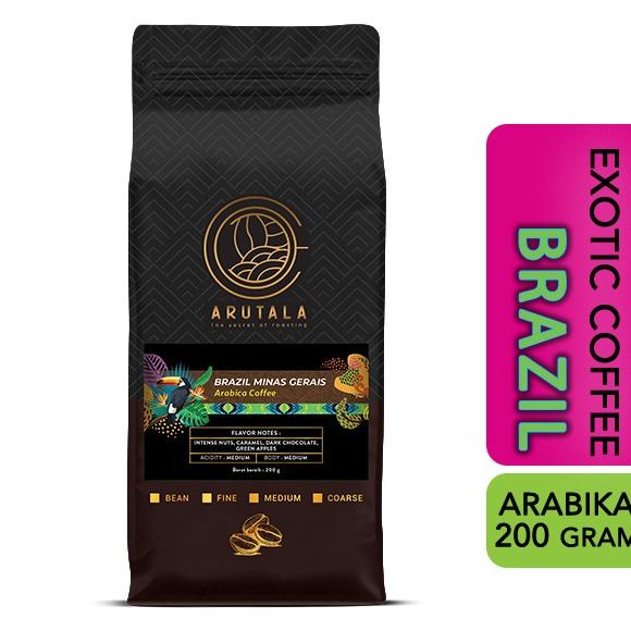 

ARUTALA Kopi Brazil Minas Gerais Arabika 200 gram