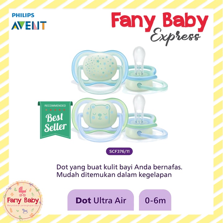 AVENT SOOTHER AIR NIGHT BOY 0 - 6 M / SCF376/11